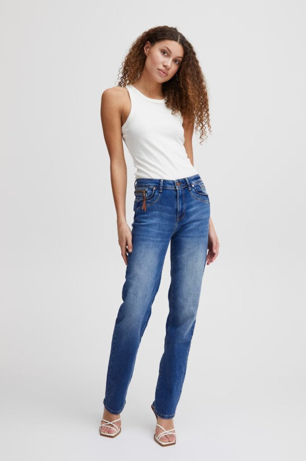 Jeans blauw Pulz Jeans