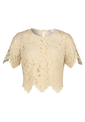 Blouses lange mouw beige Vera Mont
