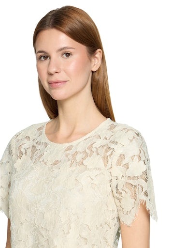 Blouses lange mouw beige Vera Mont
