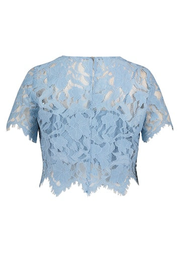 Blouses lange mouw blauw Vera Mont