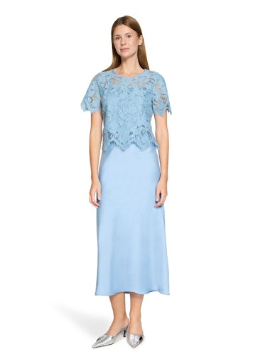 Blouses lange mouw blauw Vera Mont