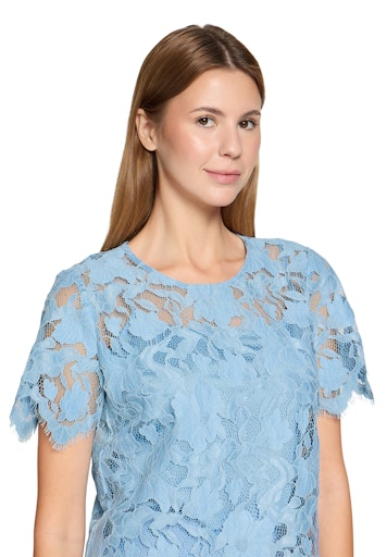 Blouses lange mouw blauw Vera Mont