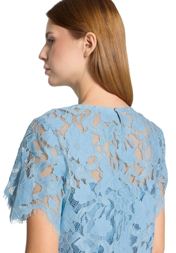 Blouses lange mouw blauw Vera Mont