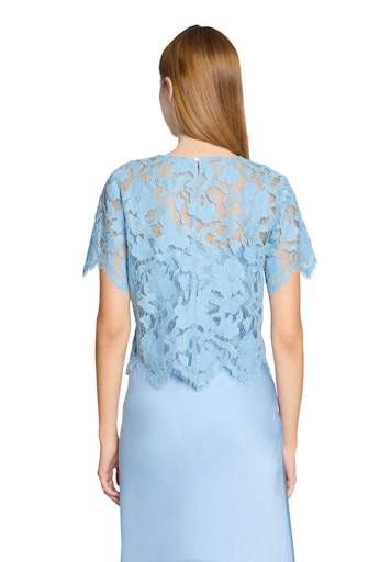 Blouses lange mouw blauw Vera Mont