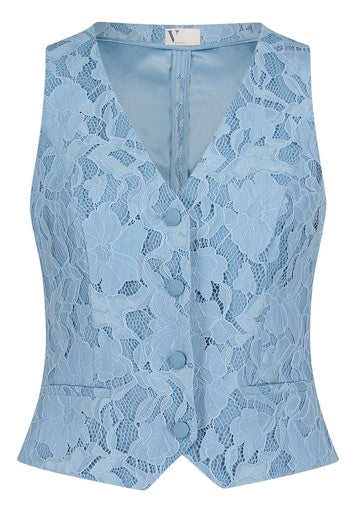 Gilets blauw Vera Mont
