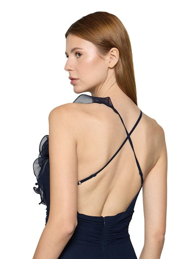 Jurken zonder mouw navy Vera Mont