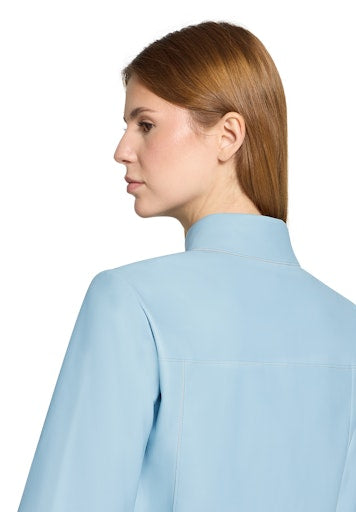 Leren jassen blauw Vera Mont