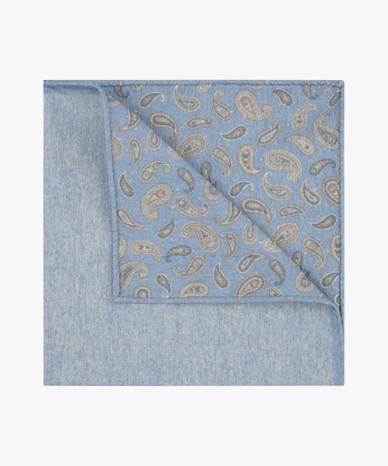 Zakdoeken blauw Profuomo