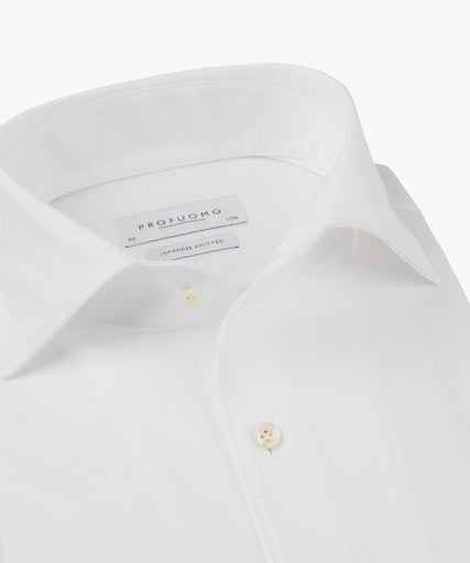 Hemden lange mouw wit Profuomo