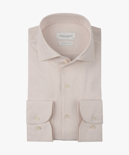Hemden lange mouw roze Profuomo