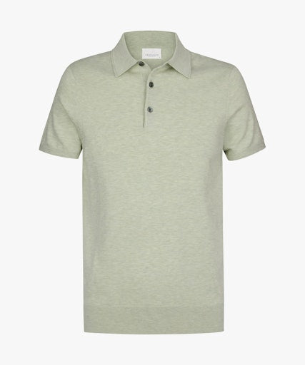 Polo's lange mouw groen Profuomo