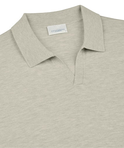 Polo's lange mouw groen Profuomo