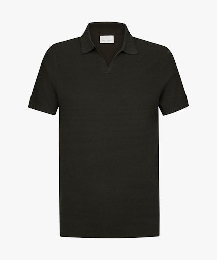 Polo's lange mouw bruin Profuomo
