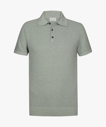 Polo's lange mouw grijs Profuomo