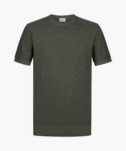 T-shirts korte mouw groen Profuomo