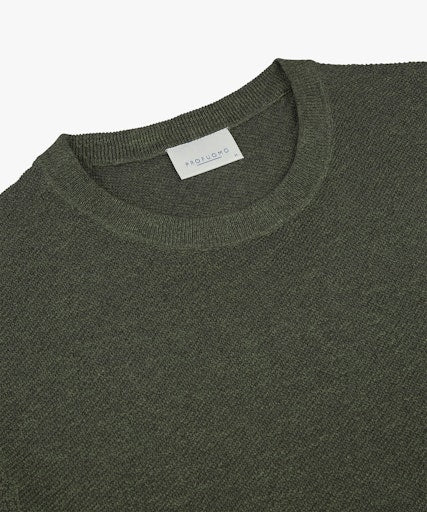 T-shirts korte mouw groen Profuomo