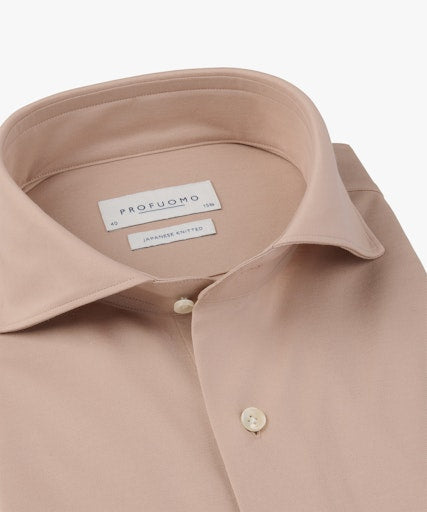 Hemden lange mouw roze Profuomo