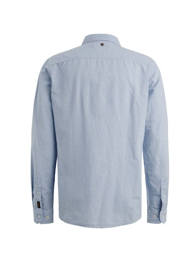 Hemden lange mouw blauw PME
