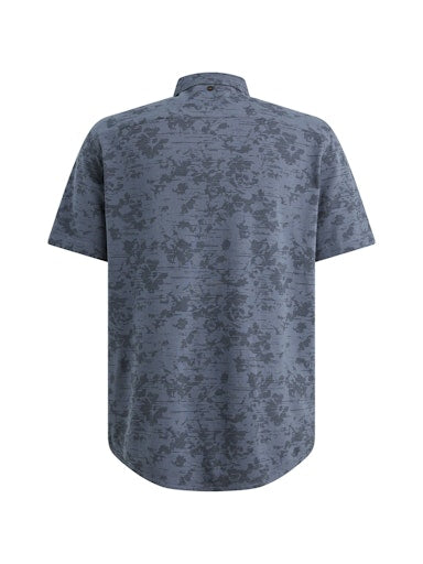 Hemden korte mouw blauw PME