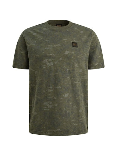 T-shirts korte mouw groen PME