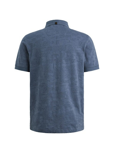 Polo's korte mouw blauw PME