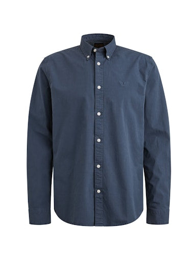 Hemden lange mouw blauw PME