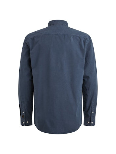 Hemden lange mouw blauw PME