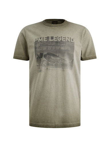 T-shirts korte mouw groen PME
