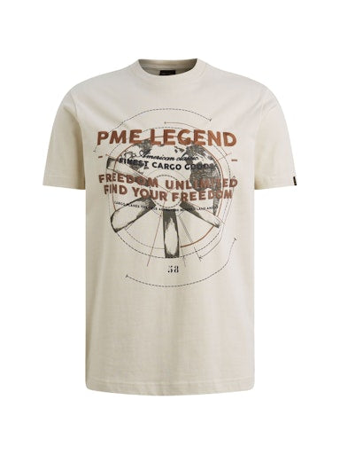 T-shirts korte mouw wit PME