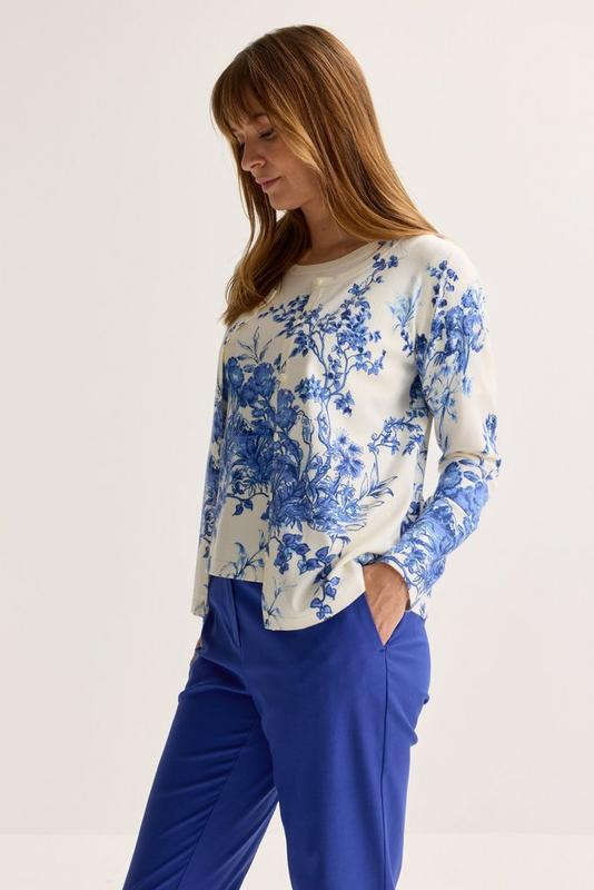 Cardigans wit Mayerline