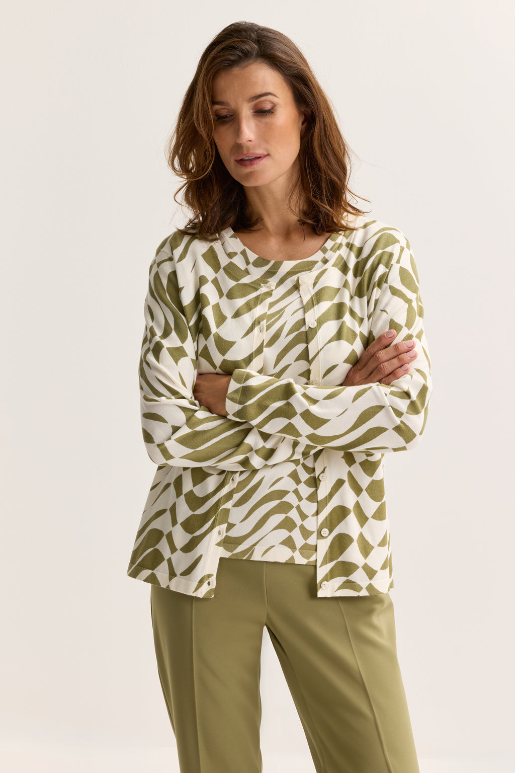 Cardigans groen Mayerline