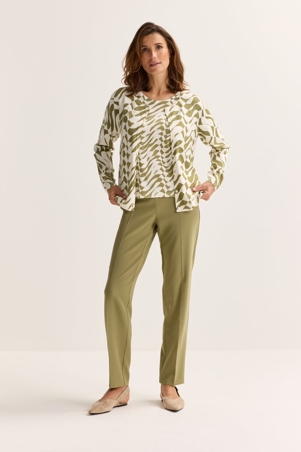 Cardigans groen Mayerline