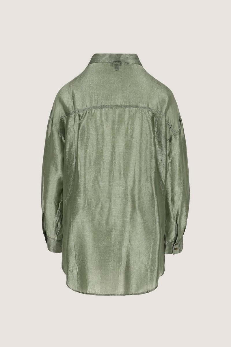 Blouses lange mouw groen Mayerline