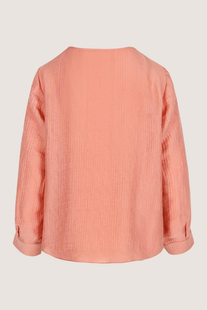 Blouses lange mouw oranje Mayerline