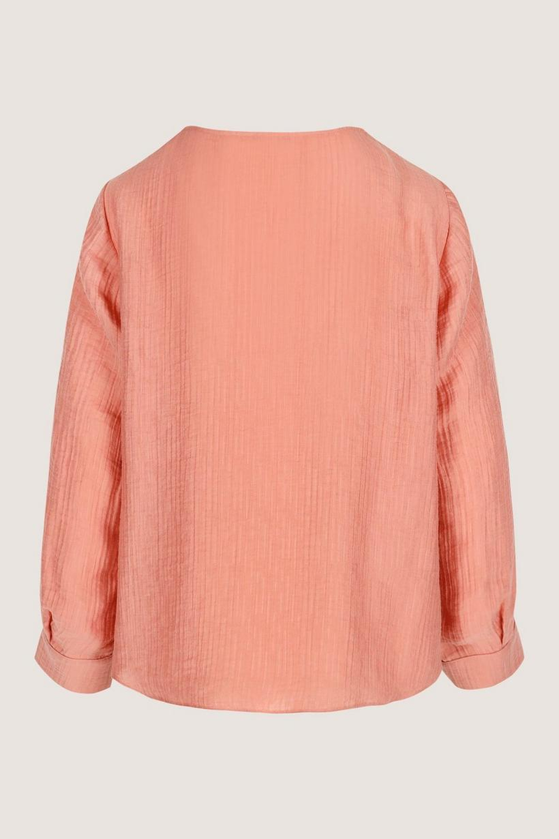 Blouses lange mouw oranje Mayerline