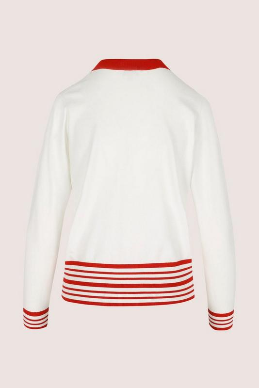 Cardigans wit Mayerline