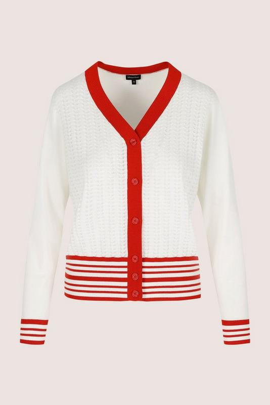 Cardigans wit Mayerline