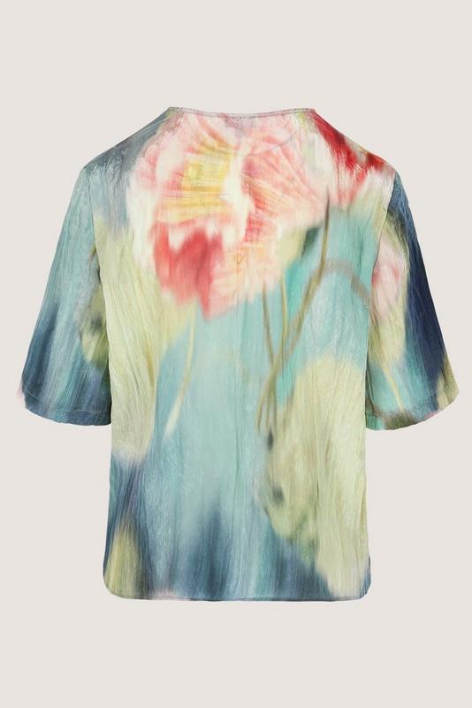 Blouses korte mouw blauw Mayerline