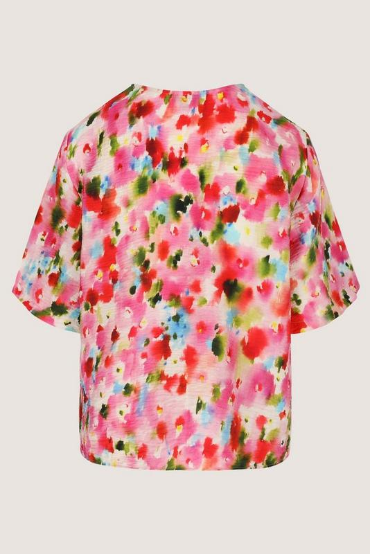 Blouses korte mouw oranje Mayerline