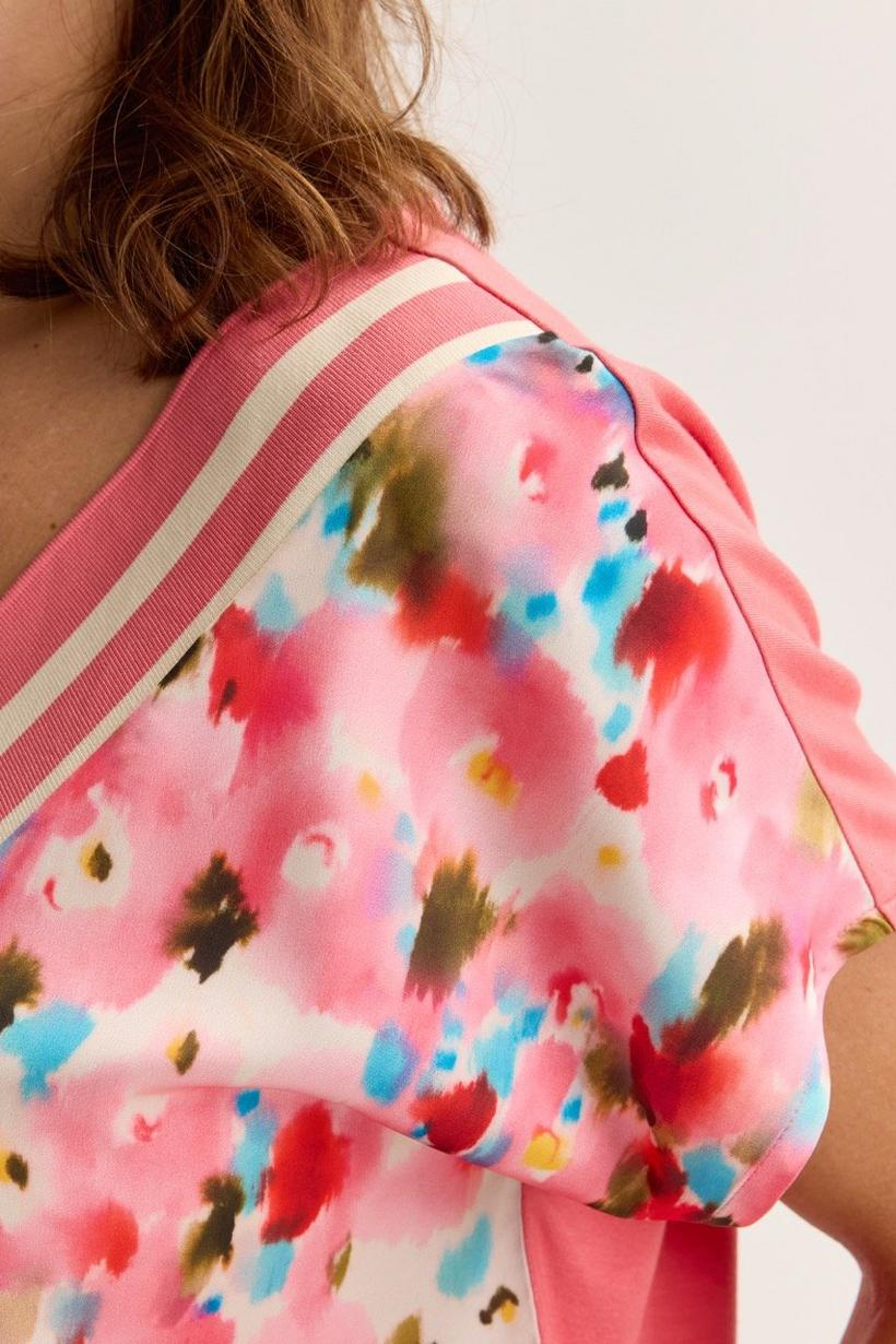 T-shirts korte mouw roze Mayerline