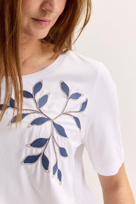 T-shirts korte mouw wit Mayerline