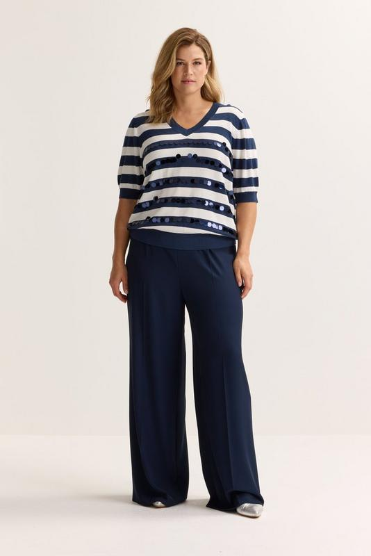 Broeken navy Mayerline