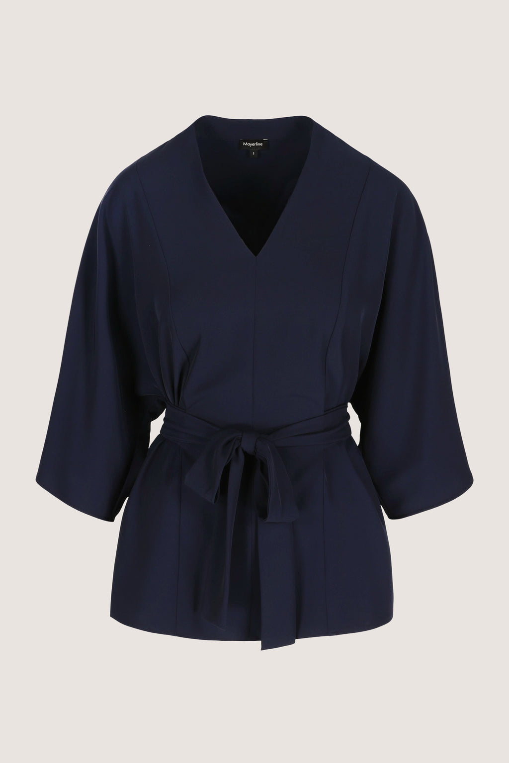 Blouses lange mouw blauw Mayerline