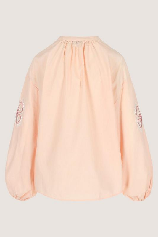 Blouses lange mouw roze Mayerline