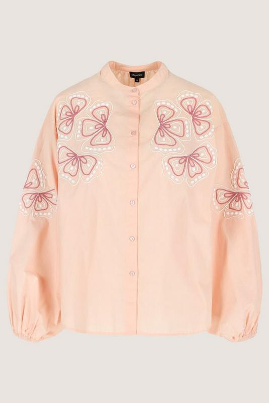 Blouses lange mouw roze Mayerline