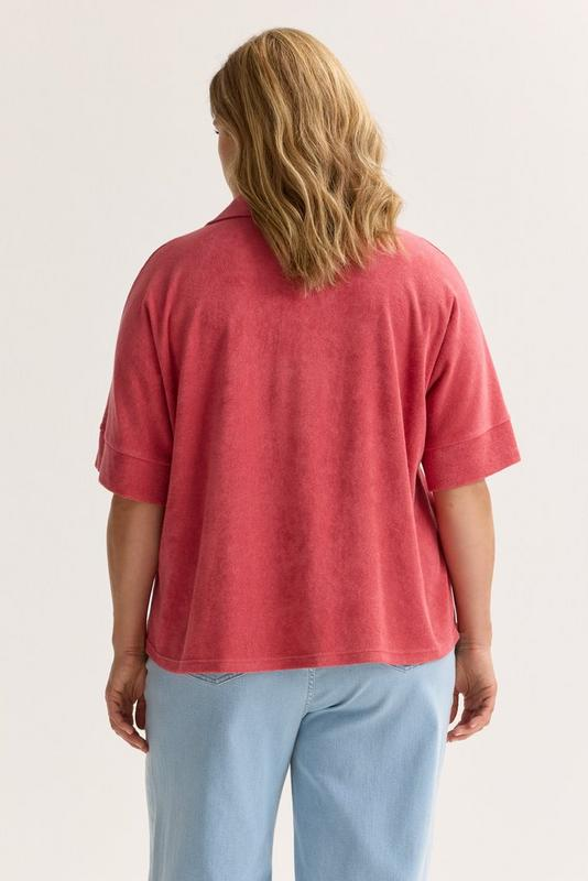 Blouses korte mouw roze Mayerline