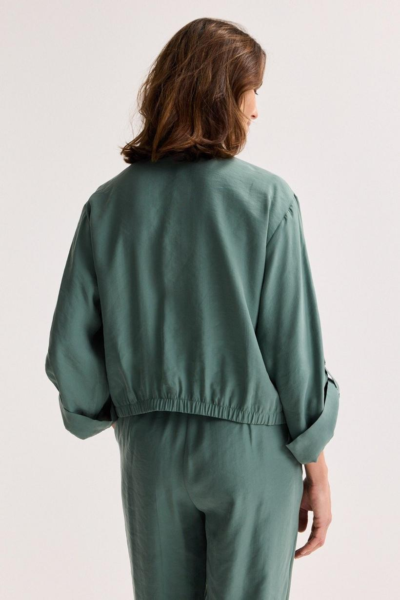 Blouses lange mouw groen Mayerline