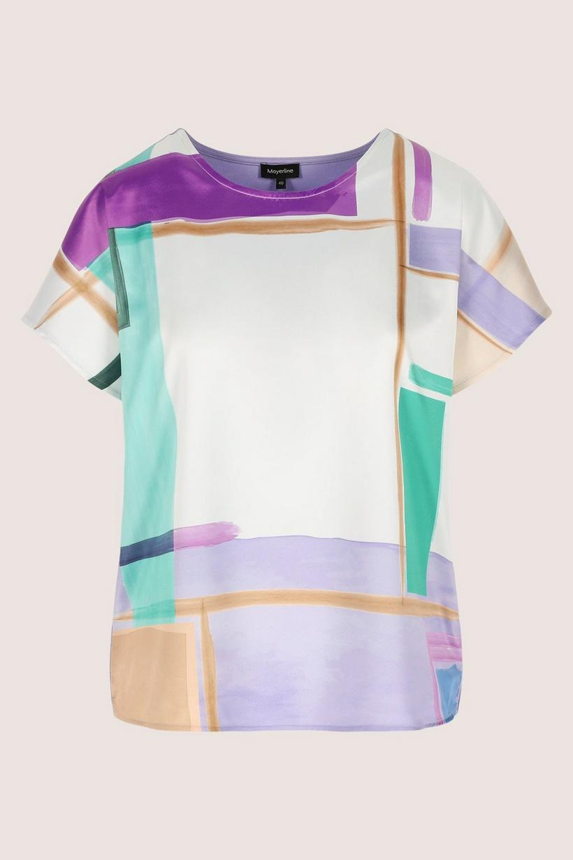 T-shirts korte mouw paars Mayerline