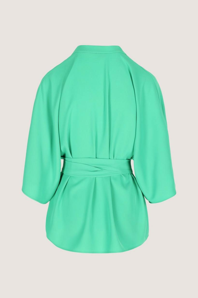 Blouses lange mouw blauw Mayerline