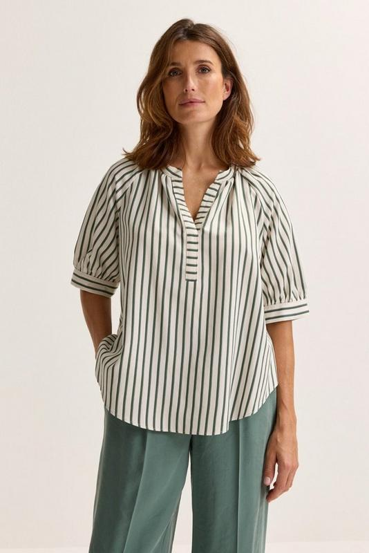 Blouses korte mouw groen Mayerline